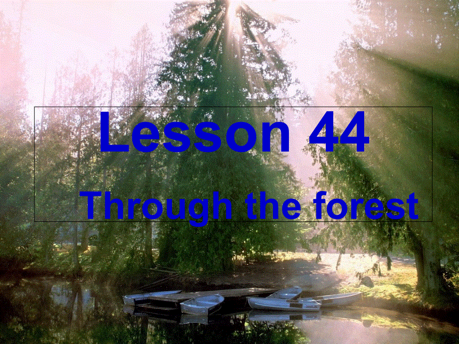 新概念英语第二册第44课（共29张）.ppt_第1页