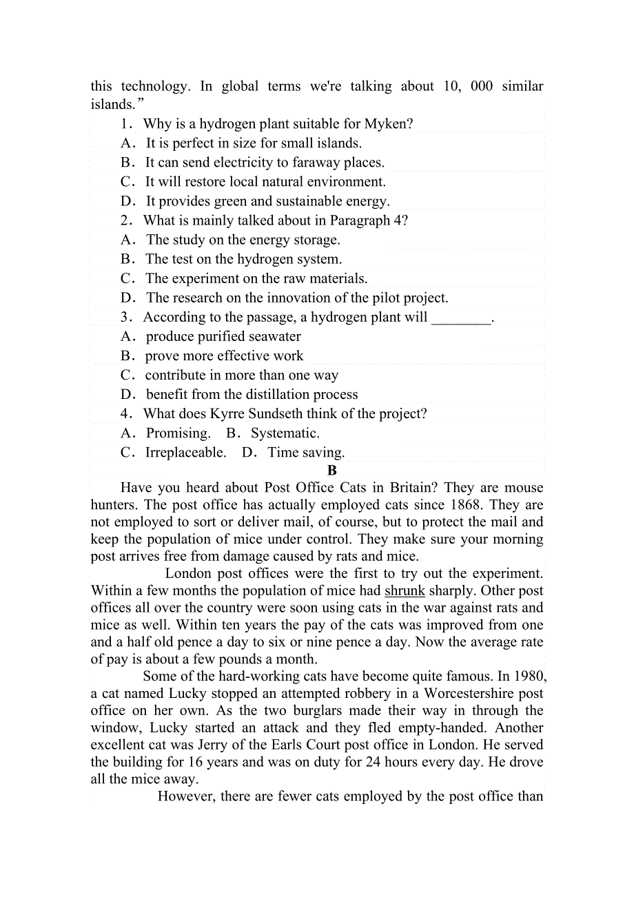 2020-2021学年新教材英语外研版选择性必修第二册课时作业（九） UNIT 3　TIMES CHANGE SECTION Ⅲ　DEVELOPING IDEAS PRESENTING IDEAS WORD版含解析.doc_第2页