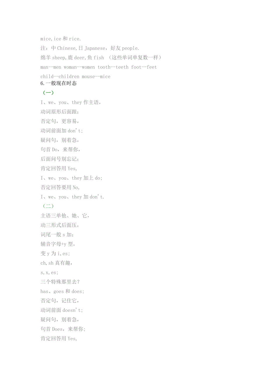 初中英语25组知识点顺口溜.docx_第2页