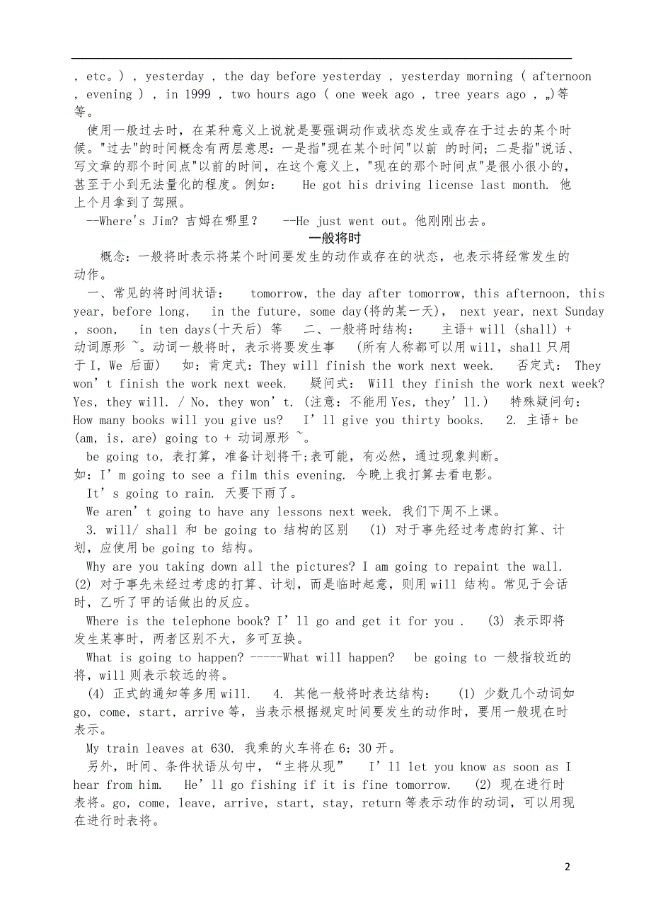 初中英语中考复习资料大全.docx_第2页