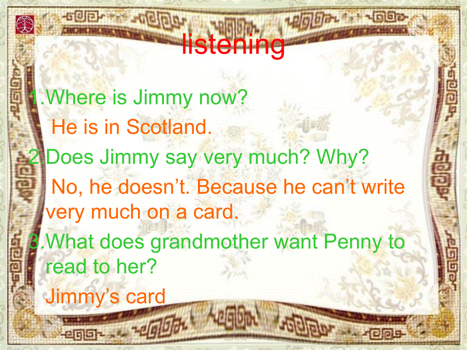 新概念英语第一册101课课件(共33张PPT).ppt_第3页