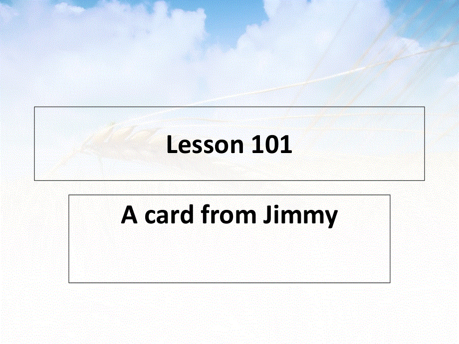 新概念英语第一册101-102课件(共27张PPT).ppt_第1页