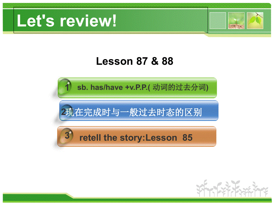 新概念英语第一册87.ppt_第1页