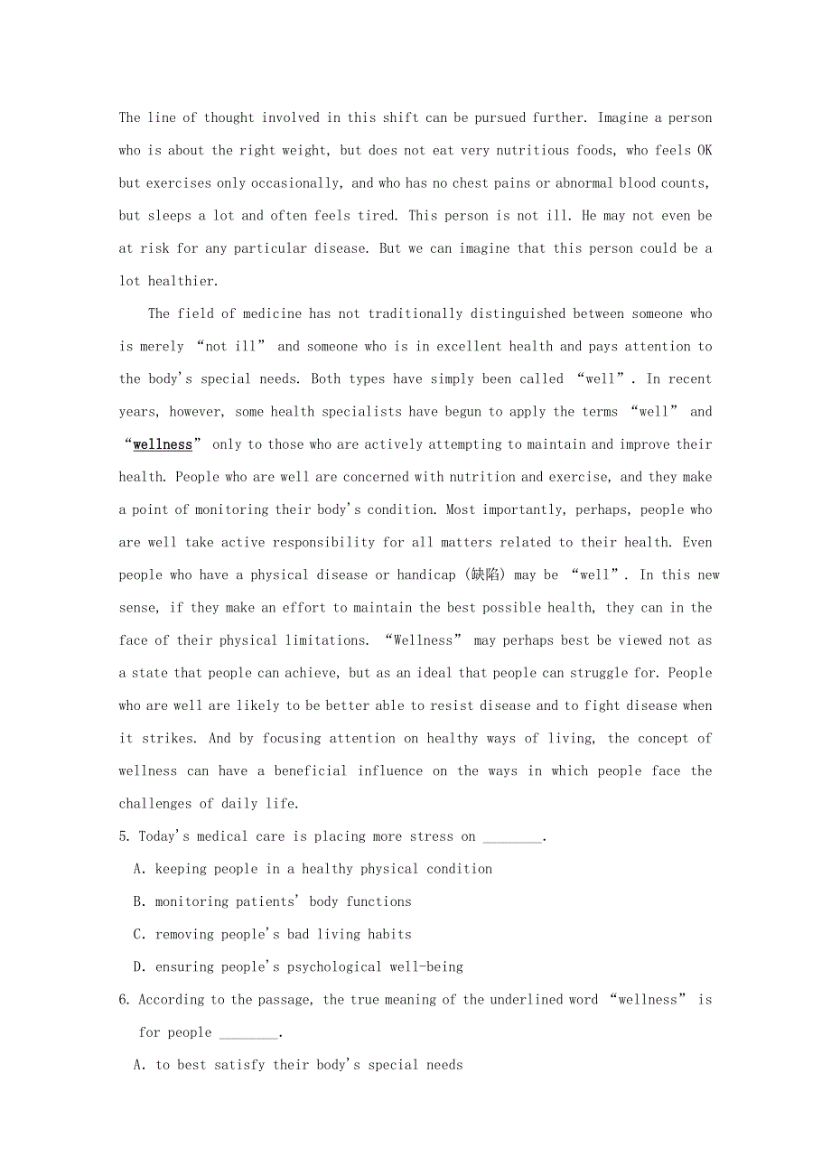 四川省成都外国语学校2019-2020学年高一英语下学期期中试题.doc_第3页