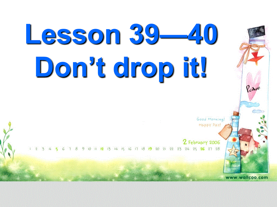新概念英语第一册第39-40课课件(共18张PPT).ppt_第3页