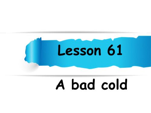 新概念英语第一册第61—62课(共37张PPT).ppt