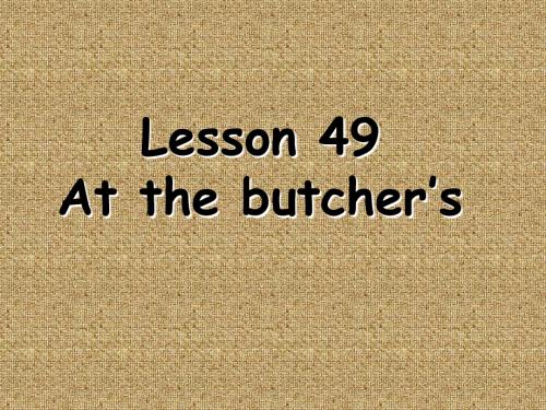 新概念英语第一册第49课课件（共19张PPT）.ppt