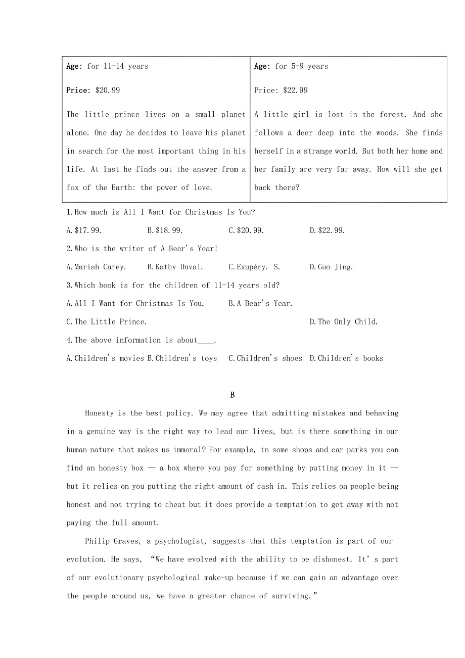 四川省成都外国语学校2019_2020学年高二英语12月月考试题201912170286.doc_第2页