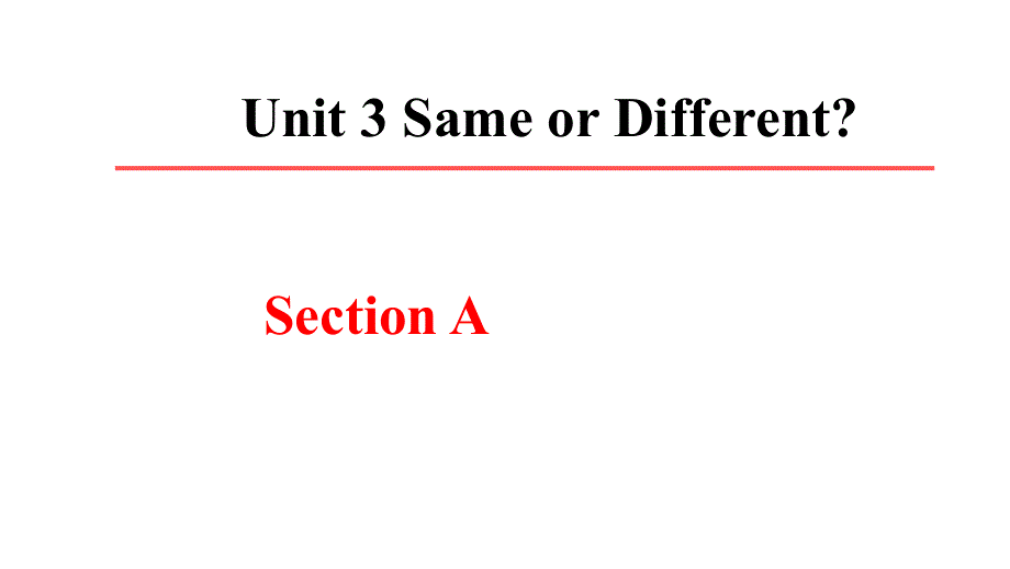 初中英语新人教版八年级上册Unit 3 Section A课件（2025秋）.ppt_第1页