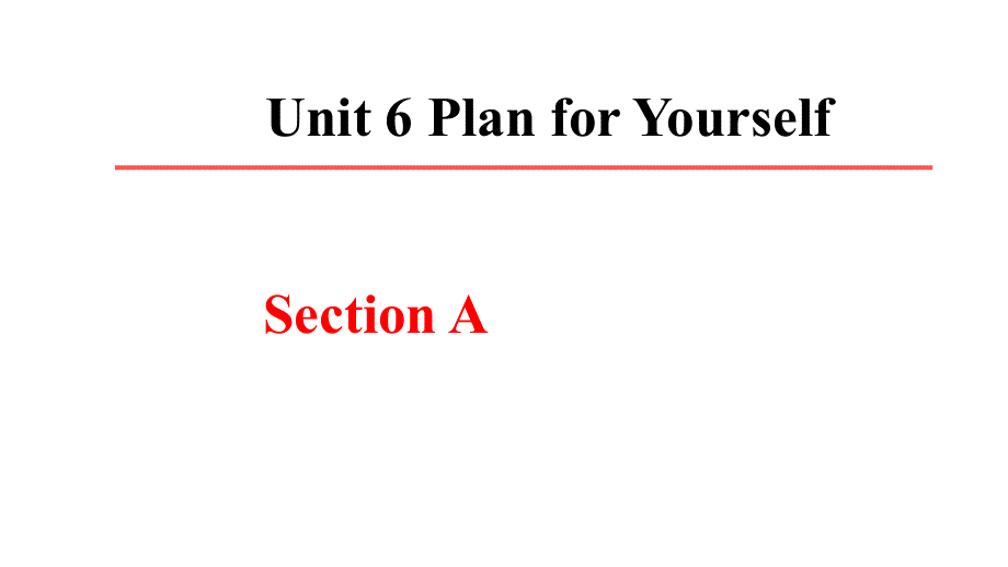 初中英语新人教版八年级上册Unit 6 Section A课件（2025秋）.ppt_第1页