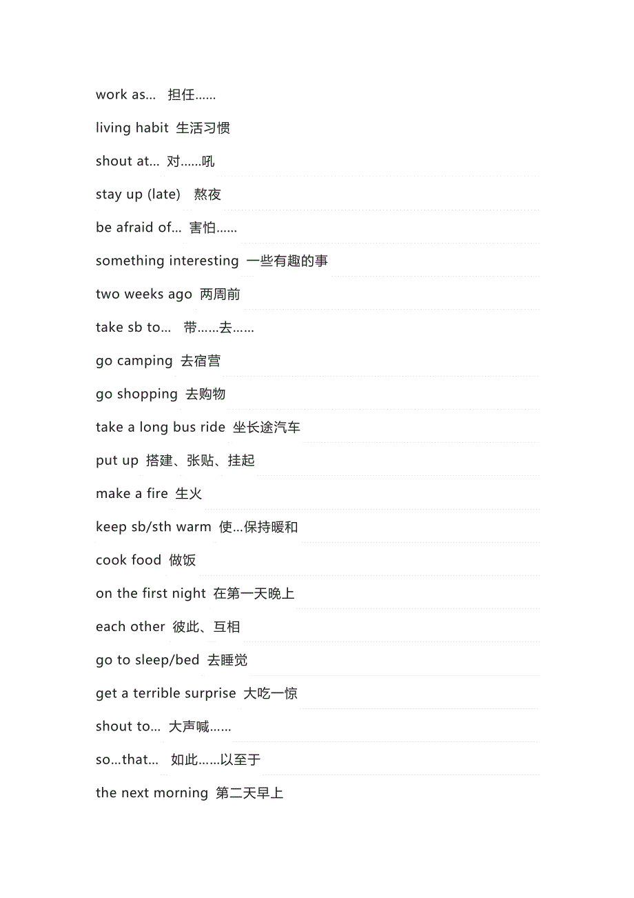 初中英语新目标七年级(下册)Unit 12 知识清单.docx_第2页