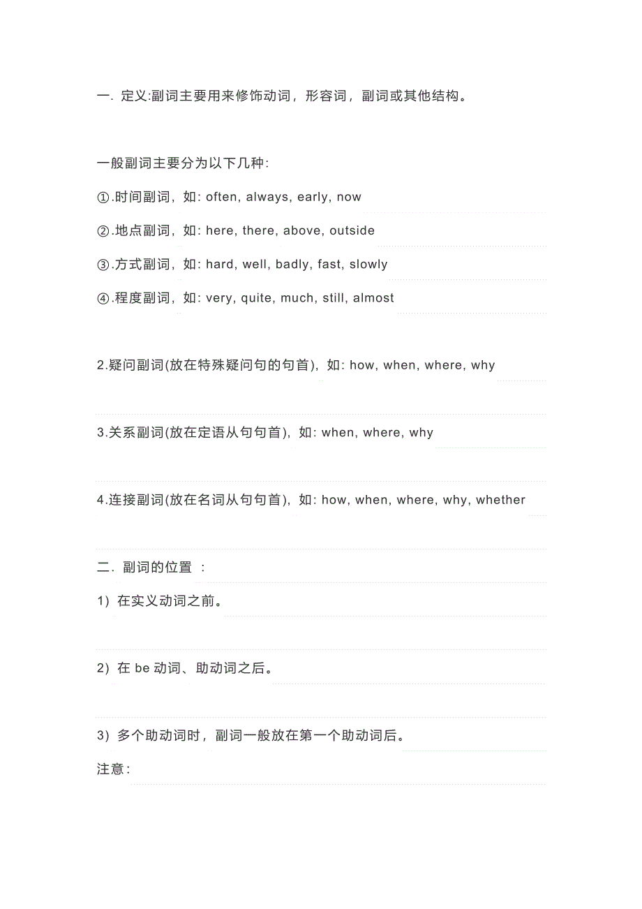 初中英语知识点总结：英语副词精华讲解.docx_第1页