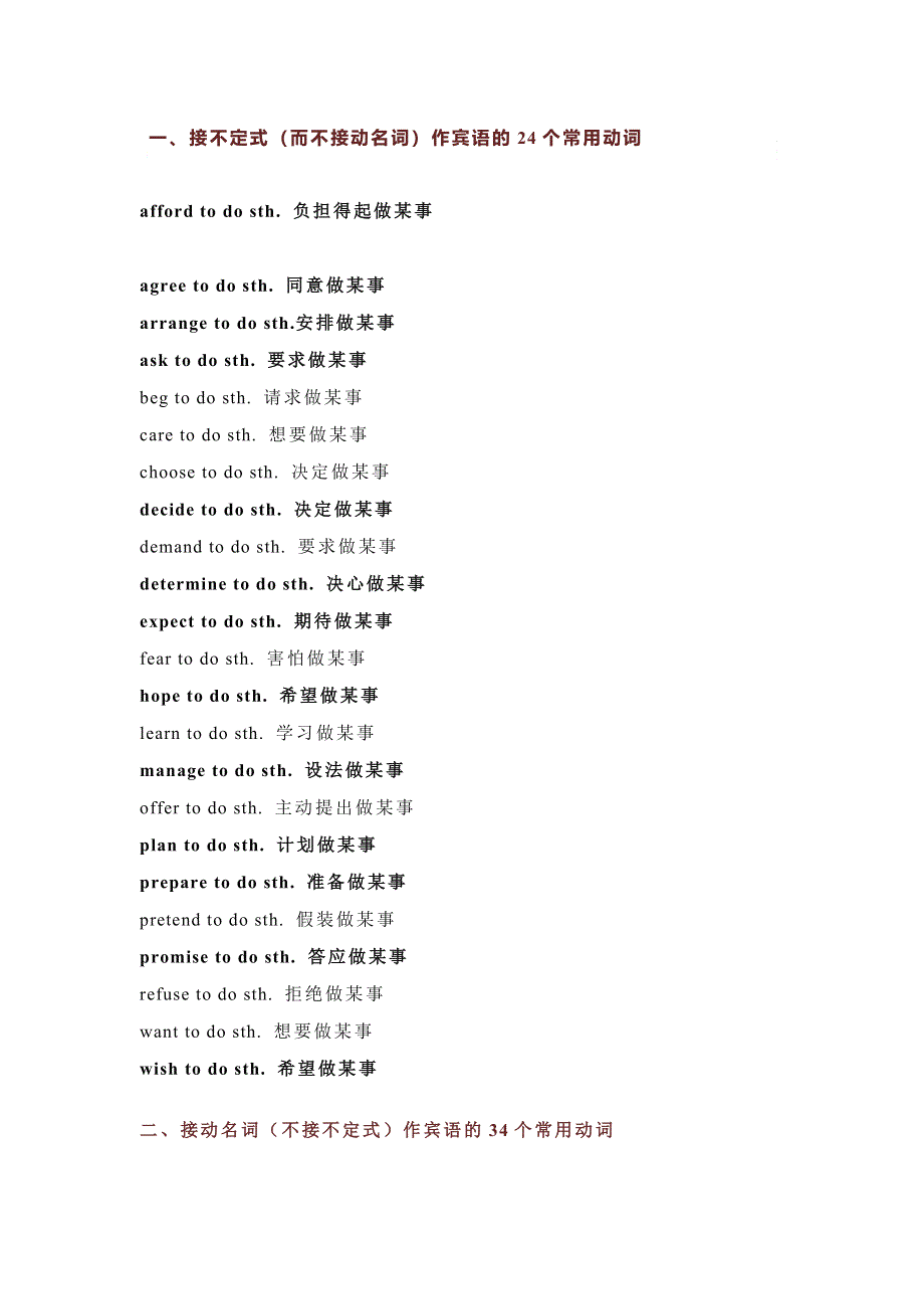 初中英语常用固定搭配总结.docx_第1页