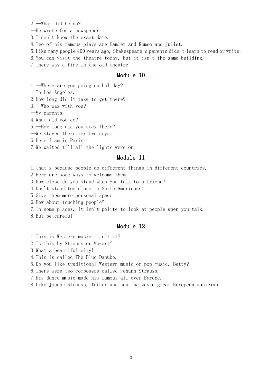 初中英语外研版七年级下册句型梳理（分单元编排）.docx_第3页