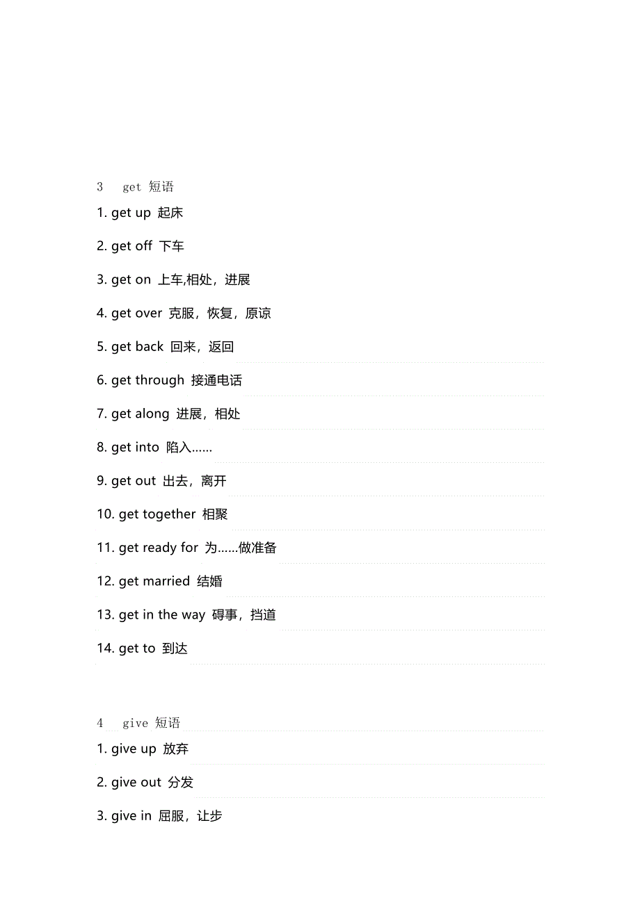 初中英语常考必背的375个重点短语.docx_第2页