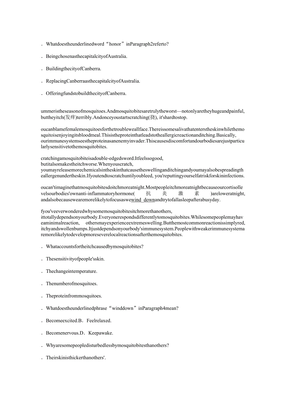 2021-2022学年新教材高中英语 Unit 2 Iconic Attractions Section Ⅱ LearningAboutLanguage课时作业（含解析）新人教版选择性必修第四册.docx_第2页