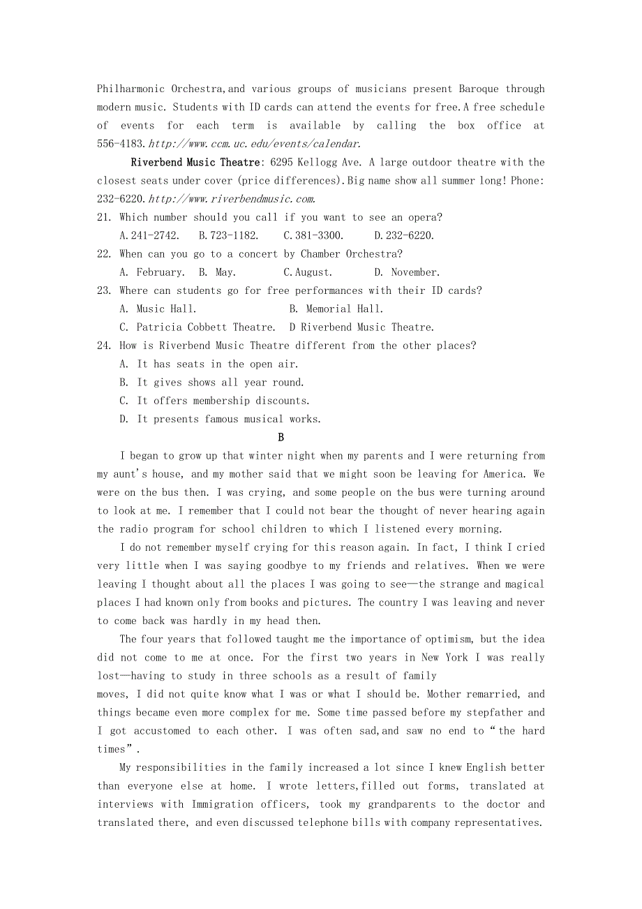 吉林省松原市乾安七中2020-2021学年高二英语下学期第七次质量检测试题.doc_第3页