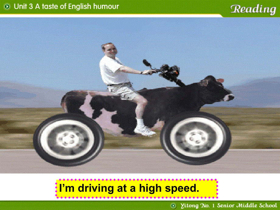 河北省新乐市第一中学高中英语必修4课件：UNIT 3 A TASTE OF ENGLISH HUMOR[READING课件].ppt_第3页