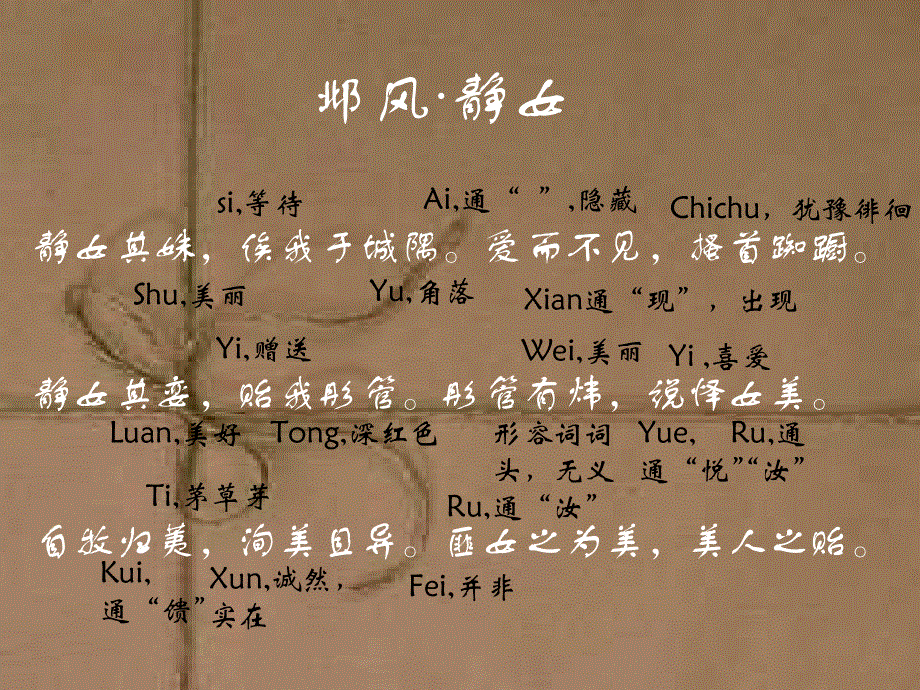 统编版高中语文必修上册古诗词诵读课件：《诗经.ppt_第3页