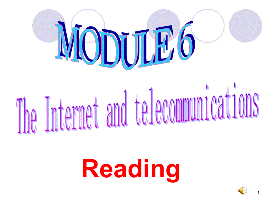 英语必修Ⅰ外研版MODULE6课件（共12张）阅读.ppt_第1页