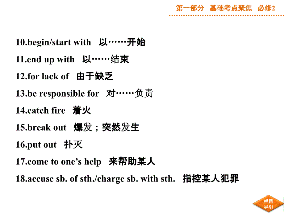 英语必修Ⅱ外研版MODULE5课件（共52张）基础考点聚焦.ppt_第3页