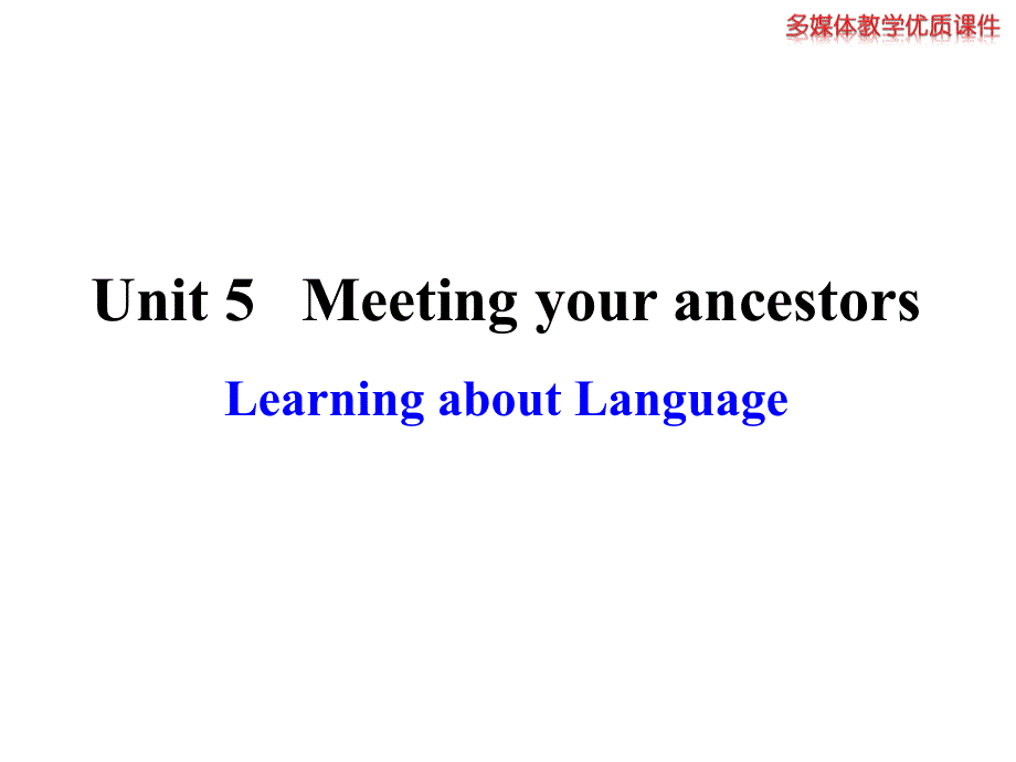英语选修8人教新课标UNIT5同步课件：学习语言（48张）.ppt_第1页