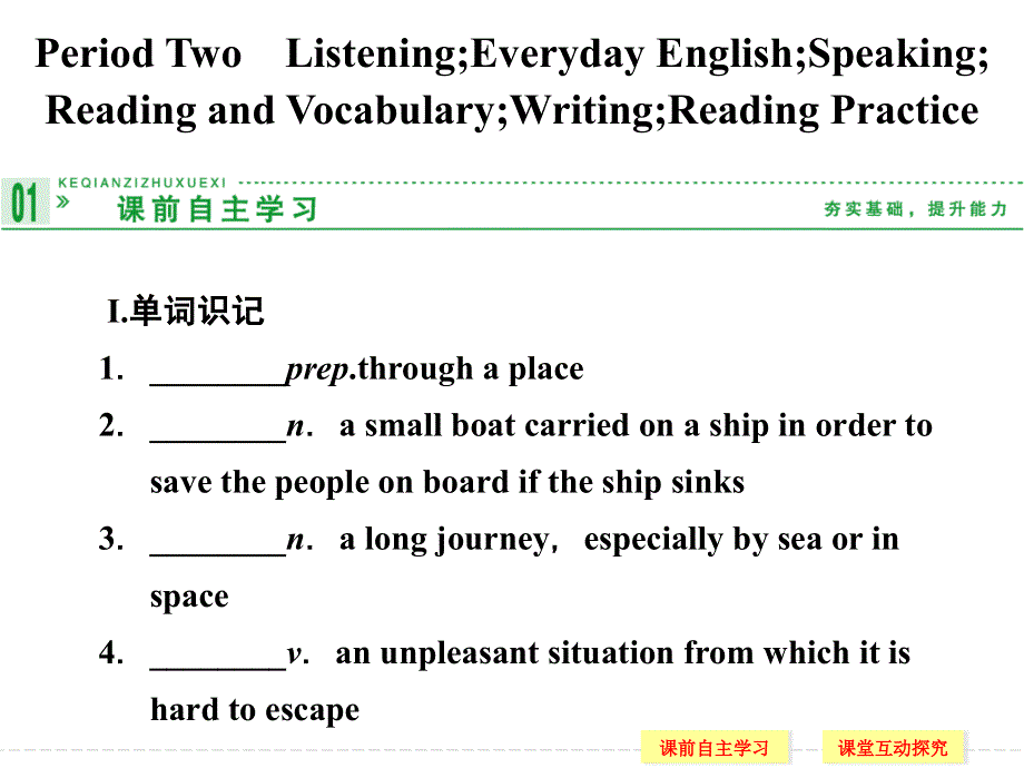 英语选修8外研版MODULE1课件PPT：福建福州整合设计2《37张》.ppt_第1页