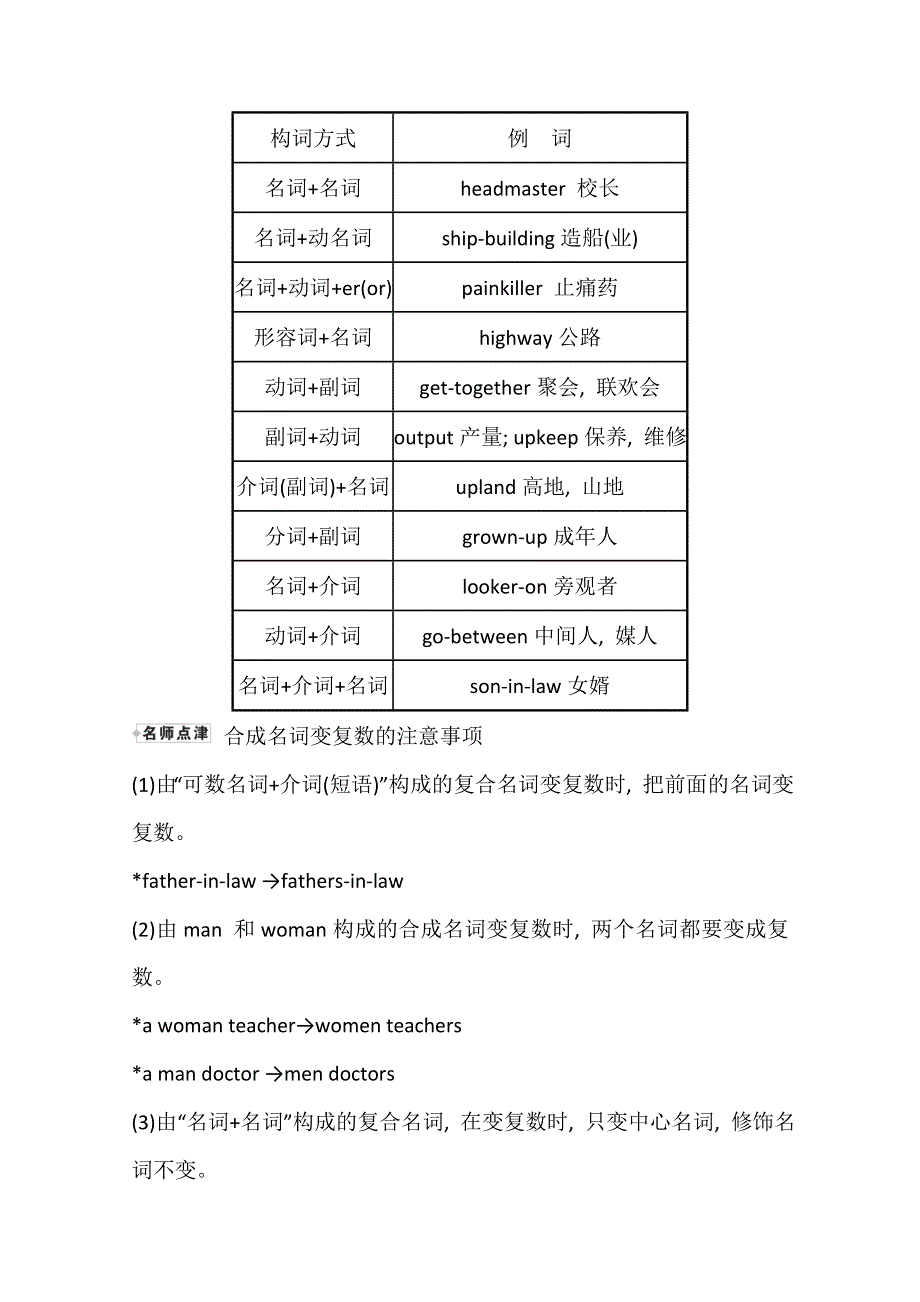 2020-2021学年英语人教版必修3学案：UNIT 5　LEARNING ABOUT LANGUAGE WORD版含解析.doc_第2页