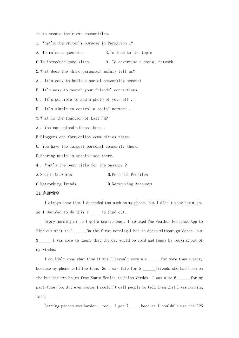 2020_2021学年高中英语Unit3TheInternetDiscoveringUsefulStructures重点练同步作业新人教版必修2202101272124.doc_第2页