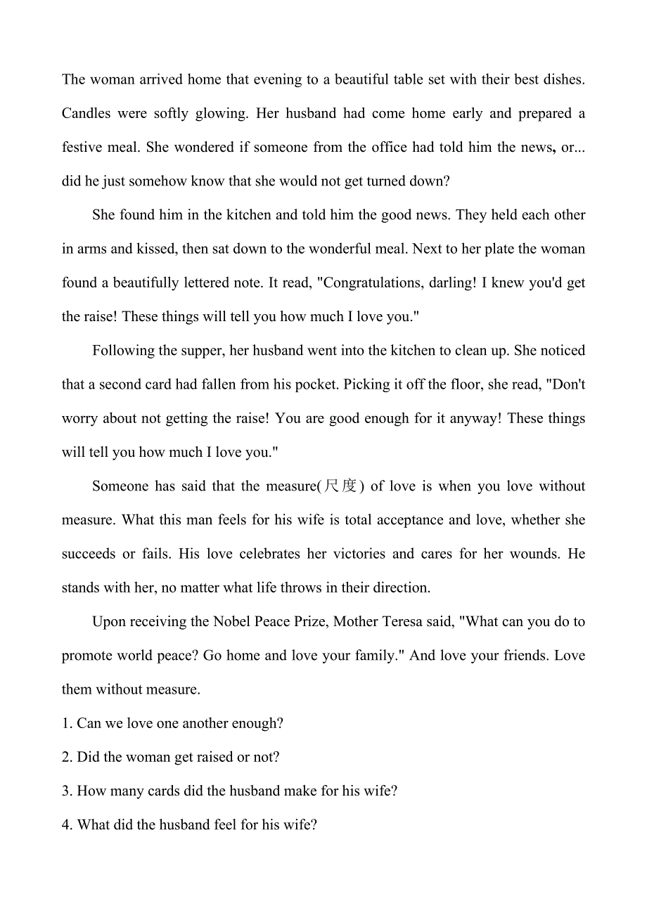 外研版英语九年级上册Module 3 单元训练题 无答案.doc_第3页