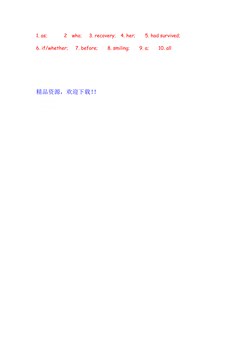 广东省2012届高三英语二轮复习专题训练：语法填空（1）.doc_第3页