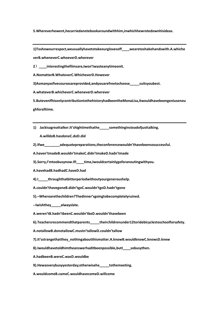 天津市宝坻区大白庄高级中学高中英语（外研版选修八）配套学练稿：MODULE2LANGUAGE POINTS.doc_第2页