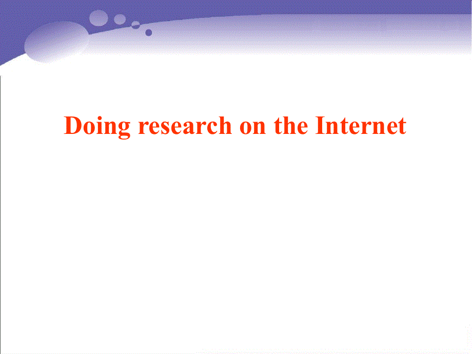 高二英语精品课件：UNIT3 THE WORLD ONLINE-PROJECT（牛津译林版选修7）.ppt_第3页