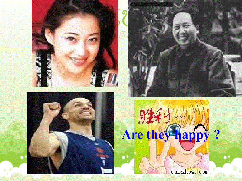 高二英语精品课件：UNIT2 WHAT IS HAPPINESS TO YOU-WELCOME TO THE UNIT（牛津译林版选修6）.ppt_第3页