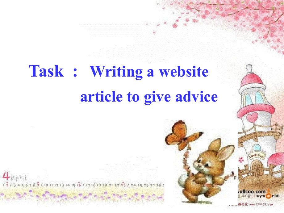 高二英语精品课件：UNIT2 WHAT IS HAPPINESS TO YOU-TASK（牛津译林版选修6）.ppt_第2页