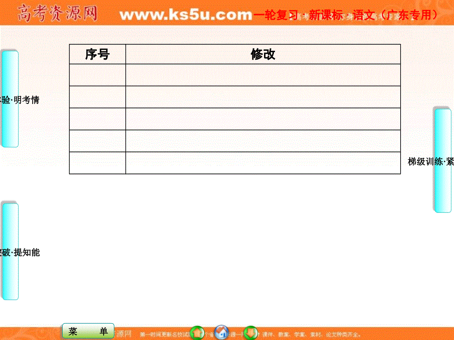 课堂新坐标2013届高考语文一轮复习课件：第一编专题三考点二 修改病句（广东专用）.ppt_第3页