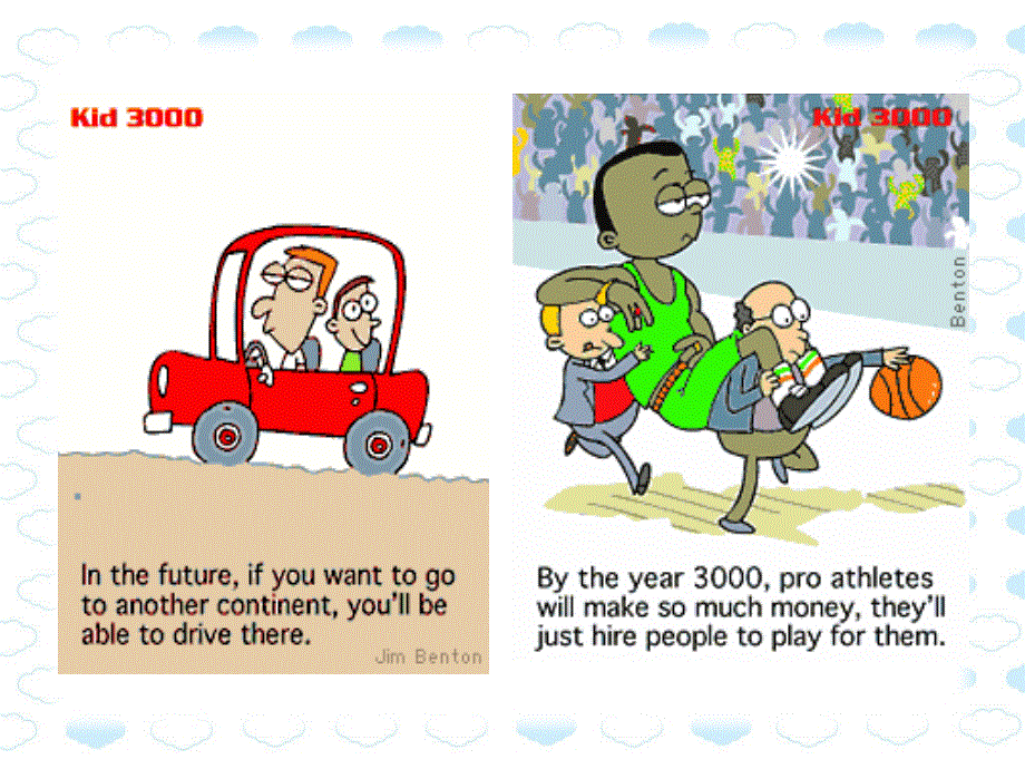 辽宁省北票市高级中学高中英语必修五人教版：UNIT 3 LIFE IN THE FUTURE USING LANGUAGE 课件 .ppt_第3页